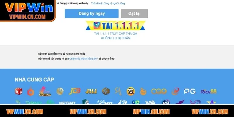 Form điền thông tin đều rất chi tiết tại hướng dẫn VIPWIN