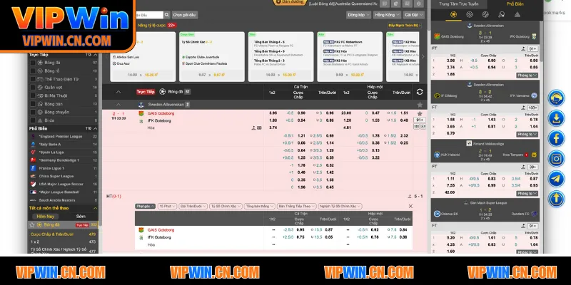 Giới thiệu đôi nét về xả kèo bóng đá VIPWIN online